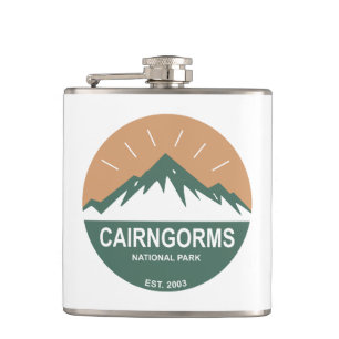 Cairngorms National Park Scotland Hip Flask