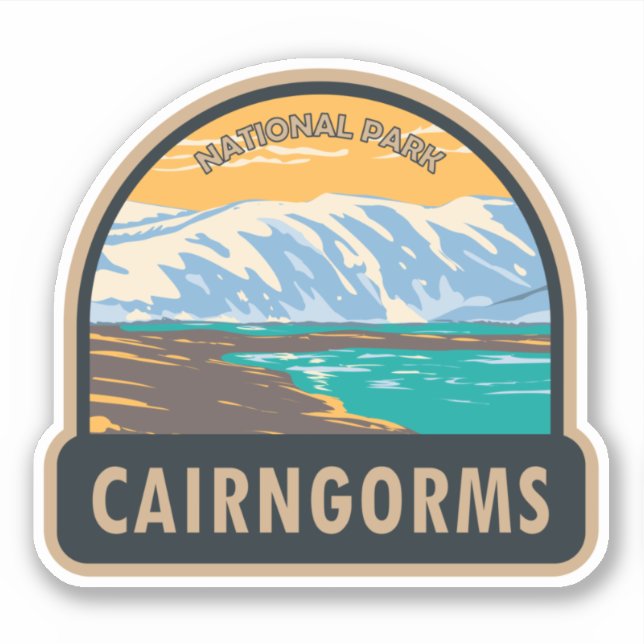 Cairngorms National Park Scotland Loch Etchachan (Front)