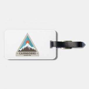 Cairngorms National Park Scotland Luggage Tag