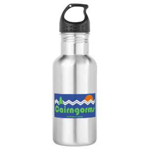 Cairngorms National Park Scotland Retro 532 Ml Water Bottle