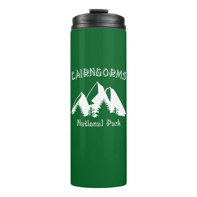 Cairngorms National Park Scotland Thermal Tumbler (Front)