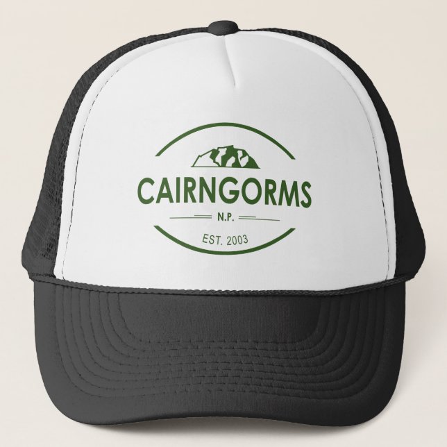 Cairngorms National Park Scotland Trucker Hat (Front)