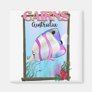 Cairns Australia Holiday poster Magnet