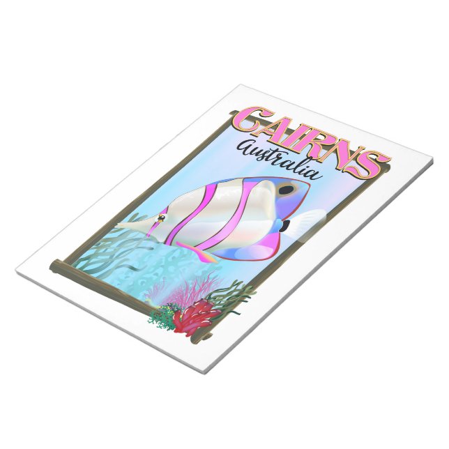Cairns Australia Holiday poster Notepad (Angled)