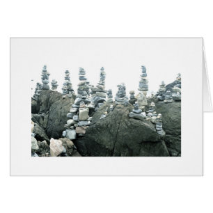 Cairns (petites sculptures en pierre)