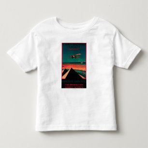 Cairo - Bagdad - Karachi Air Vintage Poster Toddler T-shirt