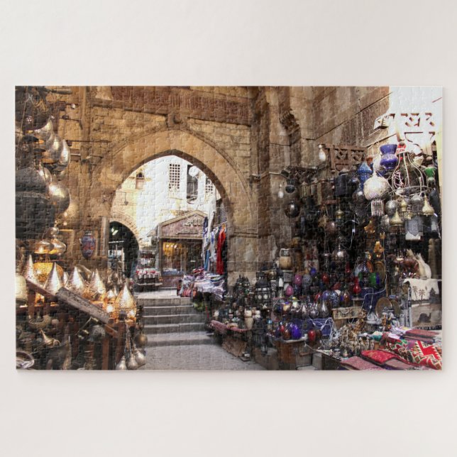 Cairo Bazaar, Egypt Jigsaw Puzzle 1014 pc. (Horizontal)