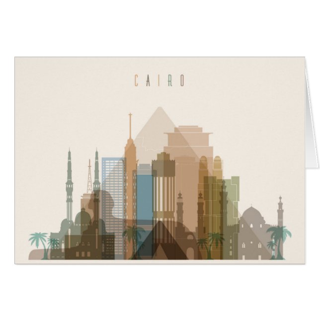 Cairo, Egypt | City Skyline (Front Horizontal)