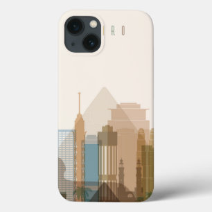Cairo, Egypt City Skyline iPhone 13 Case