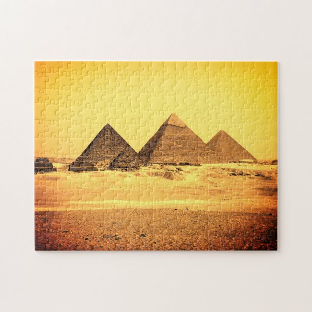 Cairo, Egyptian Pyramids - Egypt (Unesco puzzle) Jigsaw Puzzle (Horizontal)