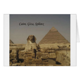 Cairo, Giza, The Sphinx (St.K.)
