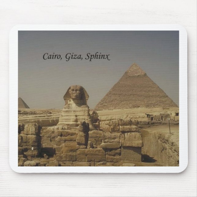 Cairo, Giza, The Sphinx (St.K.) Mouse Pad (Front)