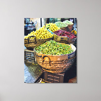 Cairo Khan el Khalili Bazaar Food Canvas Print
