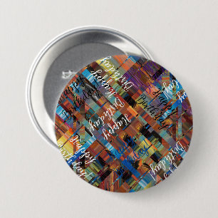 Cairo Metro - Happy Birthday 3 Inch Round Button