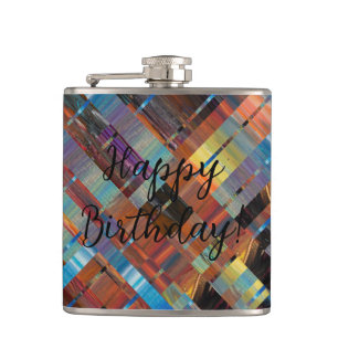 Cairo Metro - Happy Birthday Flask! Hip Flask
