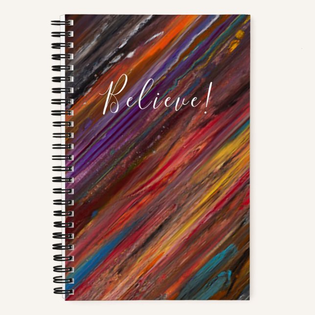 Cairo Notebook - Believe!  (Front)