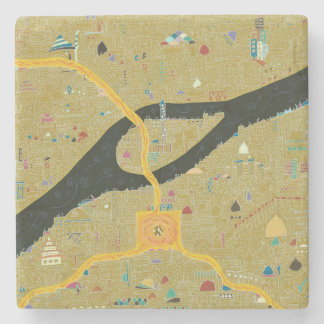 Cairo Revolution - Marble Stone Coaster