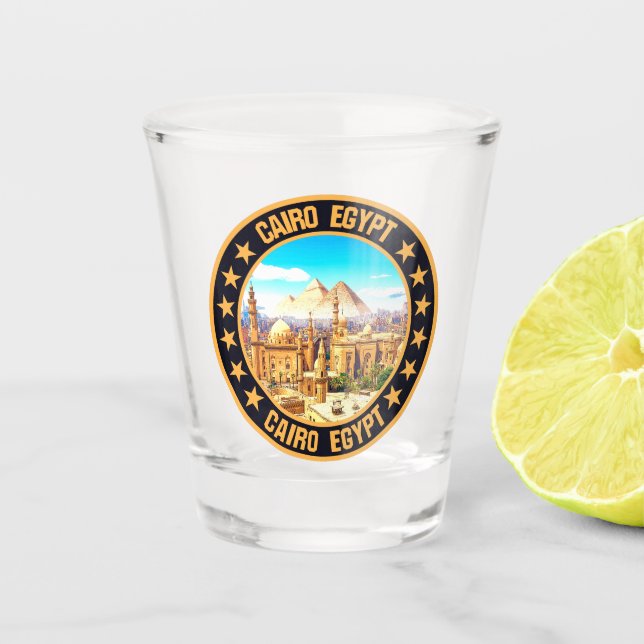 Cairo                                              shot glass (Front)