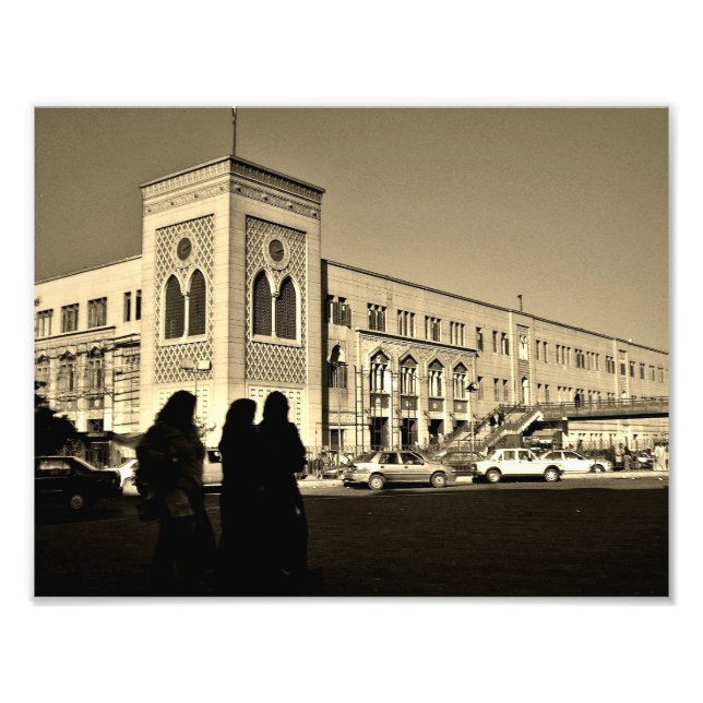 Cairo Train Station Photo Print (Front)