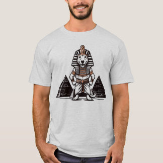 Cairo's Canine - Pharaoh's Friend, Egyptian Dog De T-Shirt