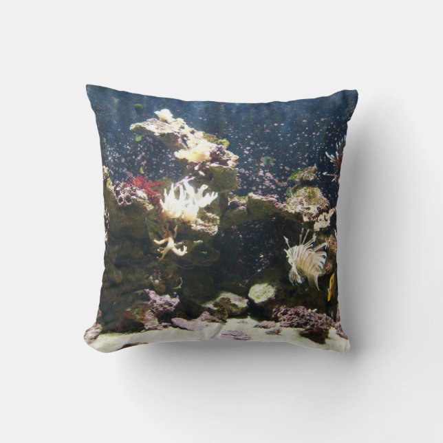 Caisse de coussin d'aquarium de lion (Recto)
