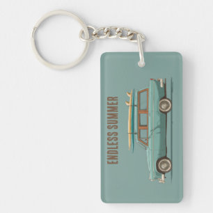 Caisse de Surf Vintage – Voiture de Plage Rétro