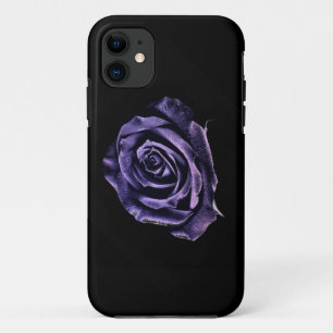 caisse d'iPod de rose de pourpre iPhone 11 Case