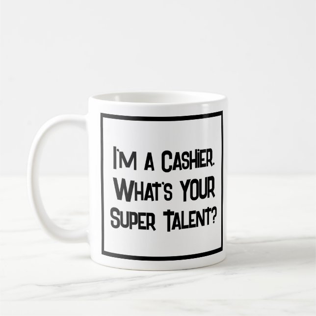 Caisse Super Talent. Café Mug (Gauche)