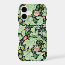 Caisse verte de l'iPhone X/8/7 d'acanthe à peine