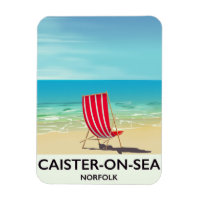 Caister-on-Sea Seaside travel poster