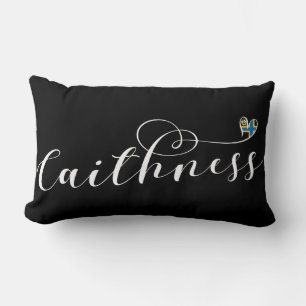 Caithness Heart Flag, Scotland Lumbar Pillow