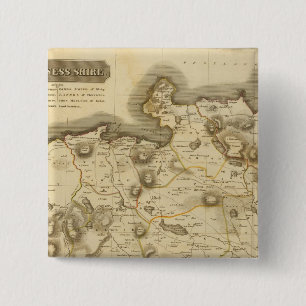 Caithness Shire 2 Inch Square Button