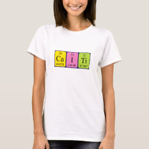 Caiti periodic table name shirt