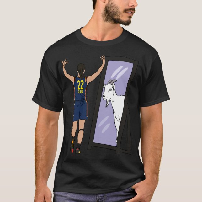 Caitlin Mirror GOAT Indiana T-Shirt (Front)