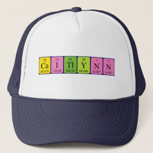 Caitlynn periodic table name hat