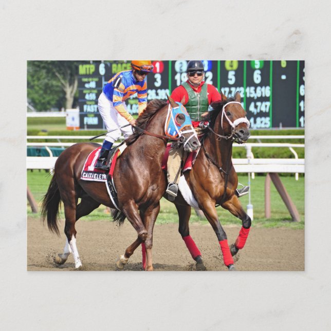 Caixa Eletronica- Saratoga Race Course Postcard (Front)