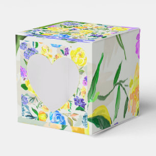 Caja de flores favor box