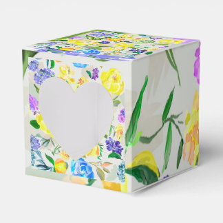 Caja de flores favor box