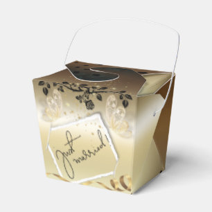 Caja de regalo para recién casado favor box