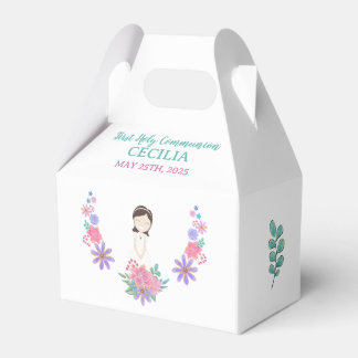 Caja de regalos CECILIA Primera Comunión Favor Box