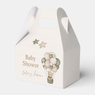 Caja Para Regalos Teddy Bear Baby Shower Boy Favor Box
