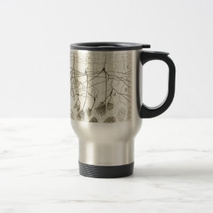 Cajal's Neurons 8 Travel Mug