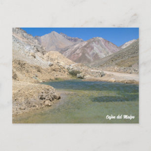 Cajón del Maipo, Chili Carte postale