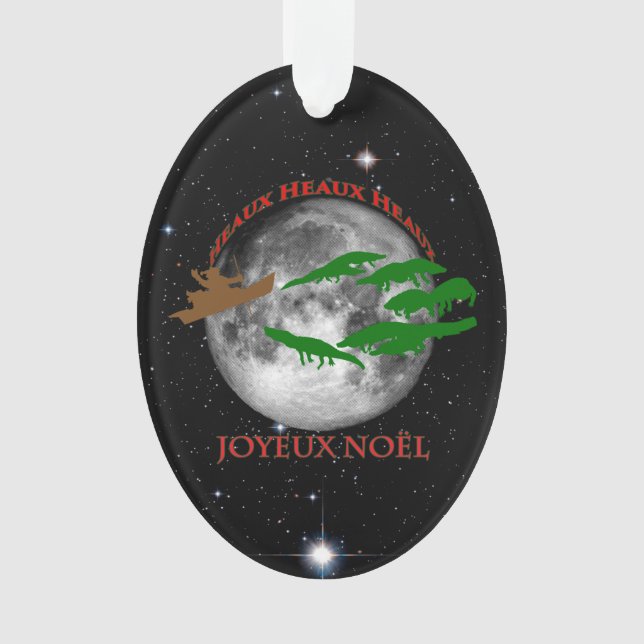 Cajun Christmas Ornament (Front)