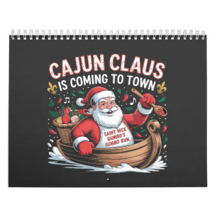 Cajun Clause Is Coming to Town Christmas Krampus  Calendar