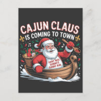 Cajun Clause Is Coming to Town Christmas Krampus