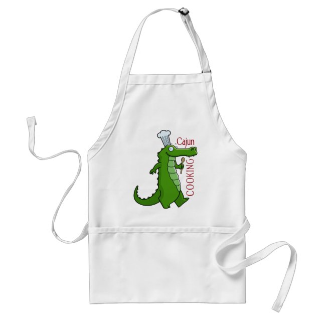 cajun_cooking standard apron (Front)