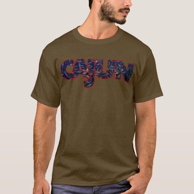 Cajun Crawfish t-shirt (Front)