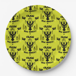Cajun & Creole Cooks Paper Plate