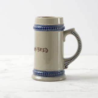 CAJUN FED CAJUN BRED BEER STEIN